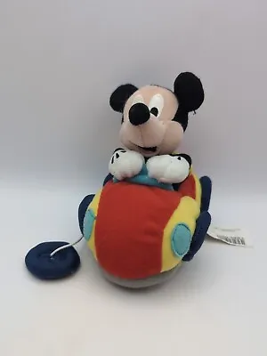 Disney Mickey Mouse Driving A Car Plush Toy • $10.39