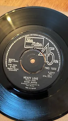 David Ruffin Heavy Love / Me & Rock & Roll  (tmg1022) • £5.49