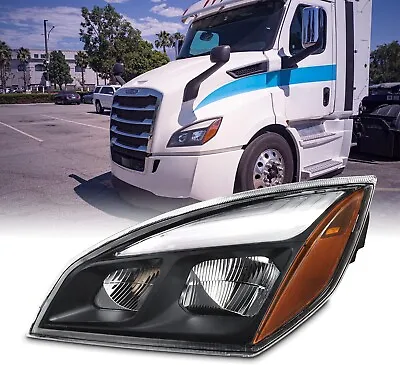 Freightliner Cascadia 2018+ New Body Style Full LED Black Headlight Driver Side • $258.88