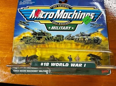 Micro Machines Military Collection #18 World War I 1998 1999 Galoob 70019 New • $12.50