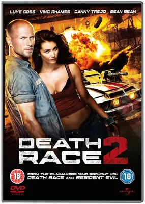 Death Race 2 DVD (2010) Luke Goss Reine (DIR) Cert 18 FREE Shipping Save £s • £1.99