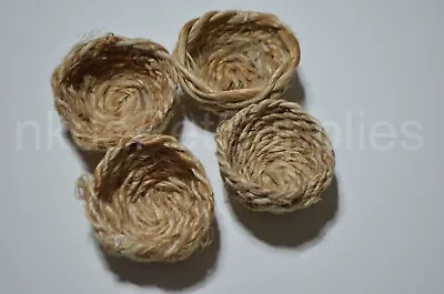 Bird Nests Preformed X 4 FOR CANARIES FINCH Sisal • £8.99