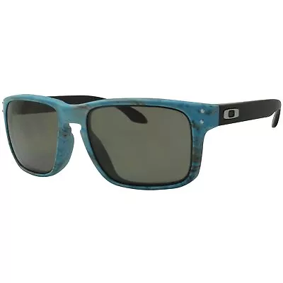 Oakley OO 9244-5856 Polarized Holbrook Sanctuary Swirl Prizm Grey Men Sunglasses • £112.48