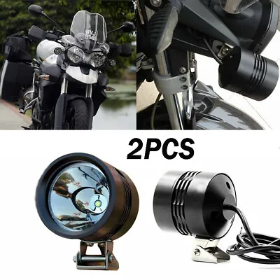 2X U2 LED Head Light Motorcycle Fog Spot Lamp Bright 12W Waterproof • $34.95