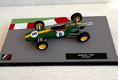 ~~ Lotus 25 - 1963 - Jim Clark - F1 Collection - 1:43 ~~ • £6.99