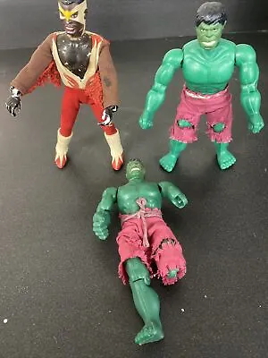 Vintage 1974 Mego Hulk And Falcon Lot • $175