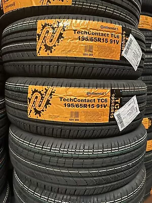 Continental Tech Contact 6  195/65/15 • $100