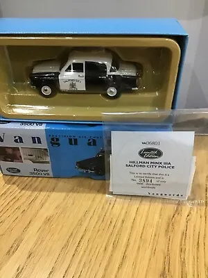 Very Collectible Vanguards 1959 Hillman Minx Iiia - Salford City Police 1:43 • £25