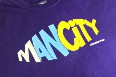 £14 • Buy Boys Manchester City Man City Happy Mondays Madchester T Shirt Tee Size - XSB