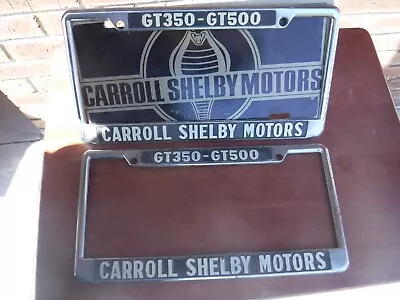 1967 67 1968 68 1969 69 1970 70 Shelby Mustang Gt 350 500 Frames Plate License • $100