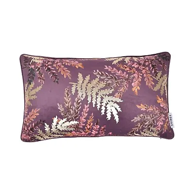 Duvet Cover Bedding Set Or Cushion Josette Floral Velvet Touch By Soiree Mauve • £9.99