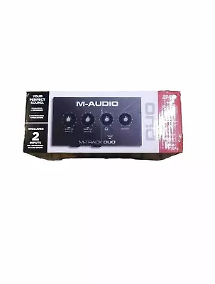 M-Audio M-Track Duo USB Audio Interface • $59.99