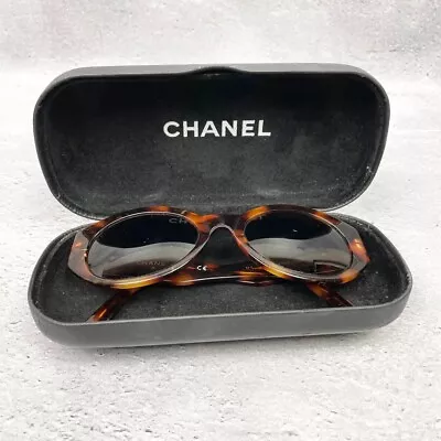 Chanel Vintage Round Sunglasses Total Length Width 13.7cm Used From Japan • $194