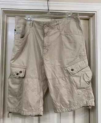 Ecko Unltd Khaki Cargo Shorts 36 Men’s See Pic • $9.99