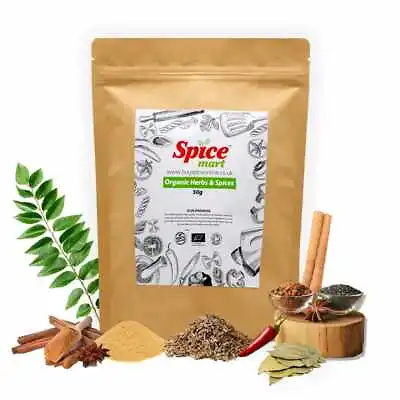 £3.70 • Buy 50g | Organic Whole Spices | Ground Spices | Herbs | Seeds | Chilli | Superfoods