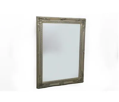 Wall Mirror - Champagne Ornate Mirror - 62cm X 42cm • £28.99