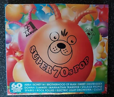 Various Artists : The #1 Album: Super 70s Pop CD Box Set 3 Discs (2020) • £3.45