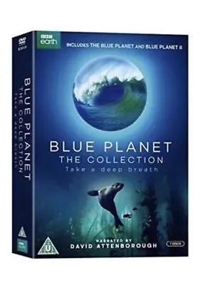 BBC - Blue Planet - 1&2 The Collection (DVD) David Attenborough Brand New Sealed • £8.99