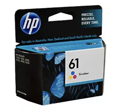 HP 61 Tri Colour Ink Catridge CH562WA For OFFICEJET 4630 2620 ENVY 4504 5530 500 • $49.99