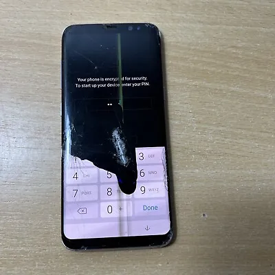Samsung Galaxy S8 SM-G950F - Faulty Spares Or Repair Smashed Screen Faulty #2 • £19.99