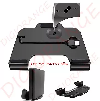 $17.49 • Buy PS4 PRO Slim Cooling Station Vertical Stand Controller Charging Dock PS4 Pro/Sli