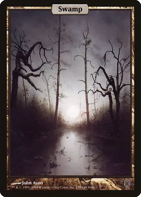 MTG Swamp 138 Full Art  - Unhinged • $5.79