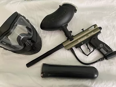 Spyder Victor Paintball Gun Olive Green Semi-Automatic  • $80