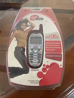 NEW - Kyocera Virgin Mobile K10 Royale Cell Phone - FACTORY SEALED  • $35