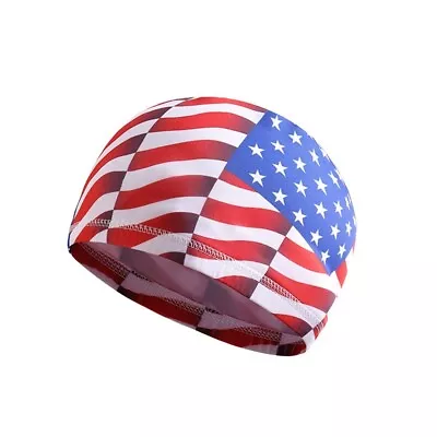 Classic Patriot American USA Flag Moisture Wicking Beanie Stocking Cap Hat Biker • $8.96