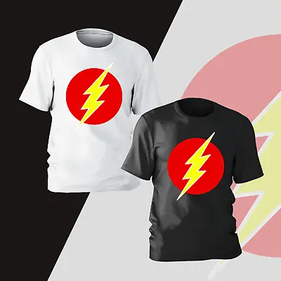 Flash T Shirt Marvel Comics Superhero Birthday Party Gift Present Mens Kids Tee • £13.99