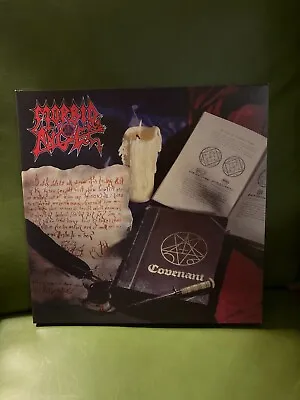 Morbid Angel - COVENANT LP Green Marbled Vinyl EXCELLENT! Death Metal Rare! • $70