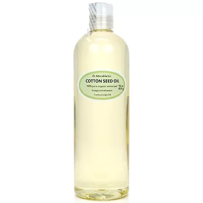 16 Oz Premium Cotton Seed Oil Pure Cold Pressed Natural Ready To Use • $17.99