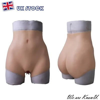 Silicone Panty Hip Up Shorts Vagina Pants Crossdresser Underwear Transgender • £71.34