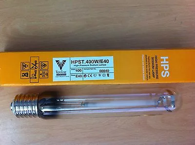 £17.69 • Buy 400w SON-T E40 High Pressure Sodium Floodlight Bulb Lamp 28000hr New