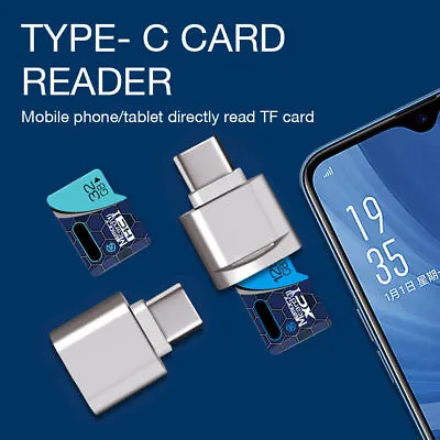 Adapter High Speed OTG USB 3.1 Card Reader Type C To TF Micro SD Memory Mini • $3.38