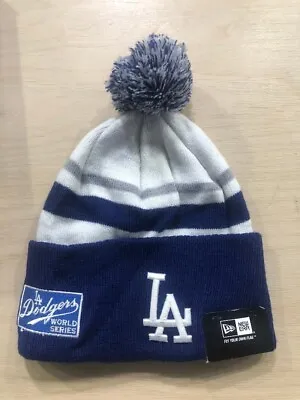 New Era Los Angeles Dodgers New Era Winter Knit Pom Beanie • $20