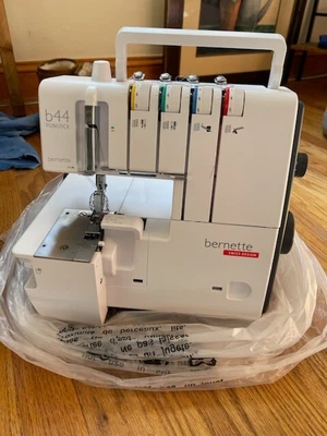 $249 • Buy Bernette B44 Funlock By Bernina W/  New W/ Tags Roller Case