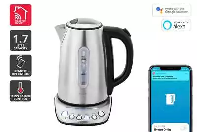 Kogan SmarterHome™ 1.7L Smart Kettle (Stainless Steel) Kettles Appliances • $93.91