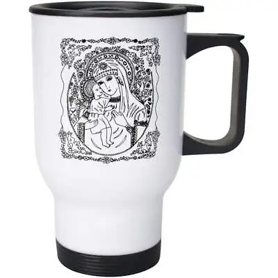400ml 'Madonna & Child' Reusable Coffee / Travel Mug (MG00024108) • £17.99
