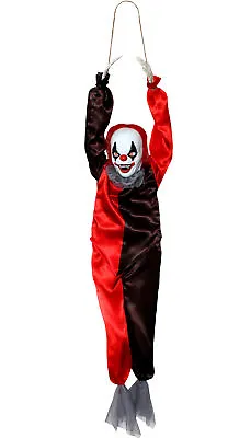 Clown Halloween Decoration 3ft Animated Light Up Moving With Sound Party Prop • £22.59