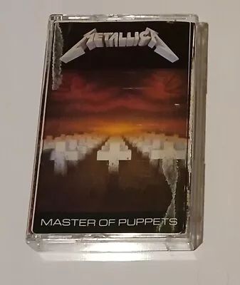 Metallica-Master Of Puppets-Cassette-1986-Metal  • $21.99