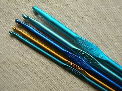 Aluminum Boye U.S.A. Crochet Hook. Your Choice Sold Separately. Made In USA • $3.49