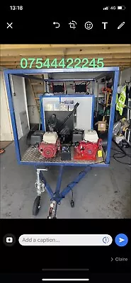 £8000 • Buy Pressure Washer Trailer