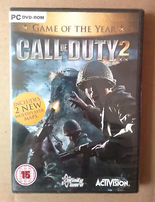 Call Of Duty 2 (COD 2) PC DVD-ROM. Brand New And Sealed • £10