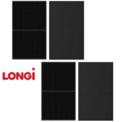 4x 360W Black Split-Cells Mono Solar PV Panels - 12V 24V 48V - UK Free Delivery • £645