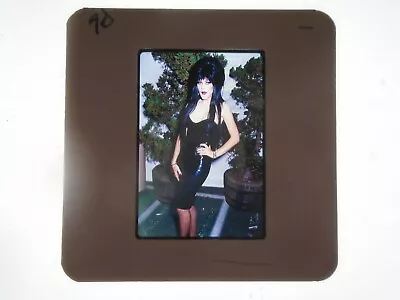 ELVIRA CASSANDRA PETERSON TV HORROR HOST SEXY   SLIDE/TRANSPARENCY Movie Photo • $31.50