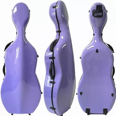 Light Purple Cello Hard Case With Wheels4/4 SizeTwo Bow HoldersBack Straps • $315