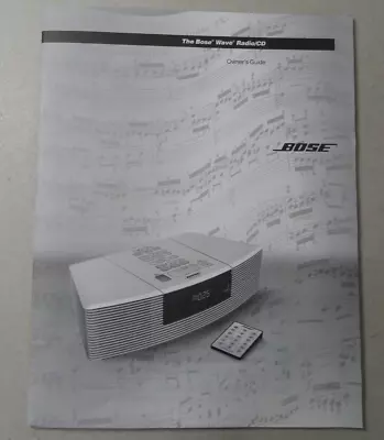 Bose Wave Radio CD - Owners Guide User Manual Original Instruction Booklet • $14.99