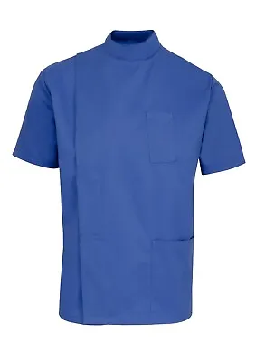 £18.99 • Buy Mens Healthcare Tunic Male Nurse Nhs Dentist Vet Uniform. Hospital Blue, Ins35hb