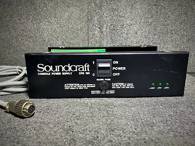 £230 • Buy SOUNDCRAFT  Power Supply CPS 150